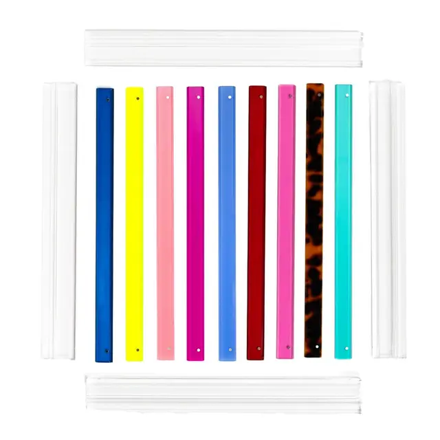 Bam Bird Boutique Lucite Mahjong Rack & Pusher Set