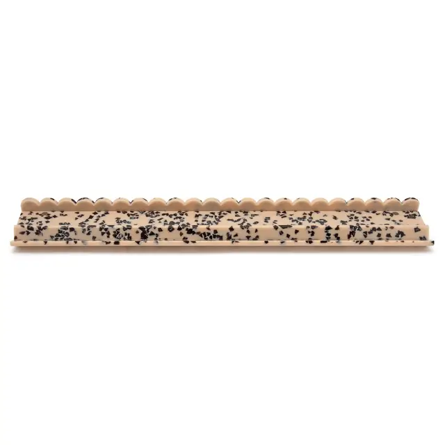 Haus of Tiles Marlowe Scalloped Acrylic Mahjong Rack Set - COMING SOON