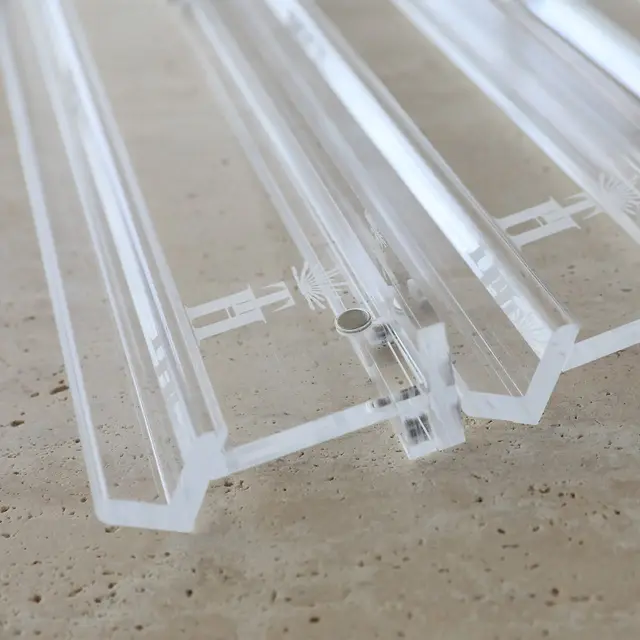 Mahj Tile Haus Crystal-Clear Mahjong Racks
