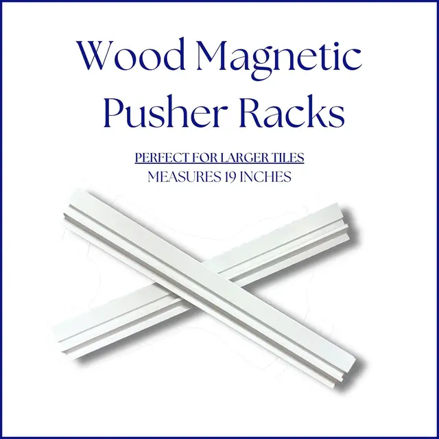 Morningside Mahjong Wooden Racks - ***Open Box Condition***