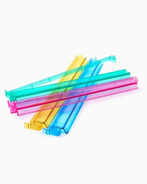 Oh My Mahjong Multicolor Acrylic Rack & Pusher Set