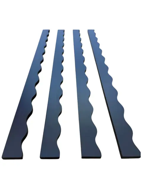 Peace Love Mahjong Wavy Mahjong Rack Pusher Set - Dark Navy