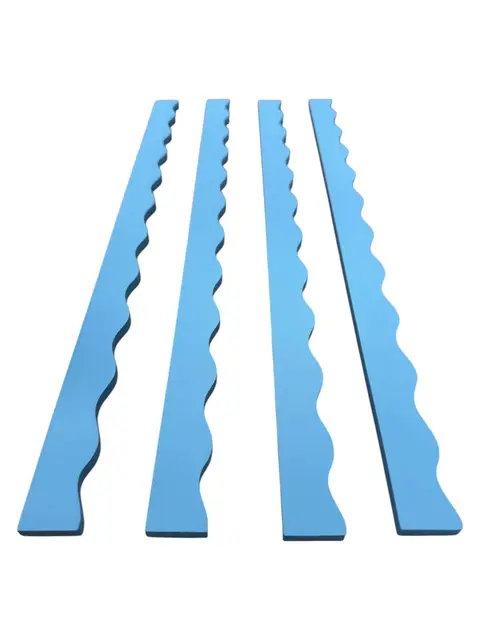 Peace Love Mahjong Wavy Mahjong Rack Pusher Set - French Blue