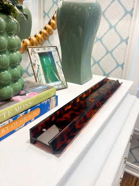 The Daily Cheer Tortoise Shell Rack & Pusher Set (Set of 4)