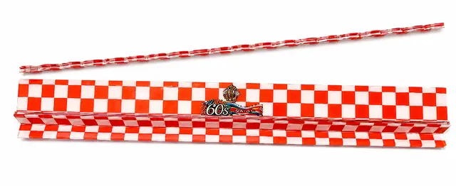 The Mahj Lounge Retro 60s Far Out Edition Mahjong Rack & Pusher (Set of 4)