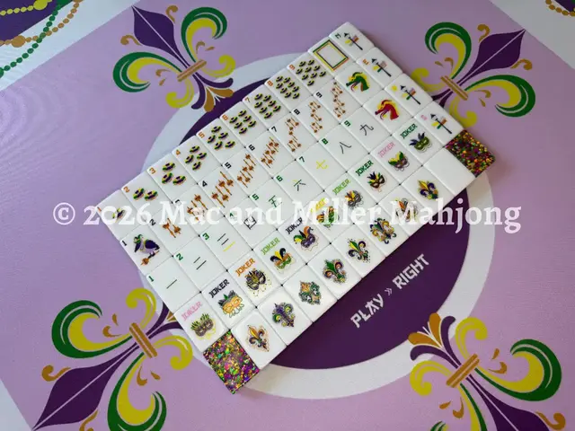 Mac & Miller Mahjong Perfectly Imperfect Laissez Les Bons Temps Rouler Collection Tile Set