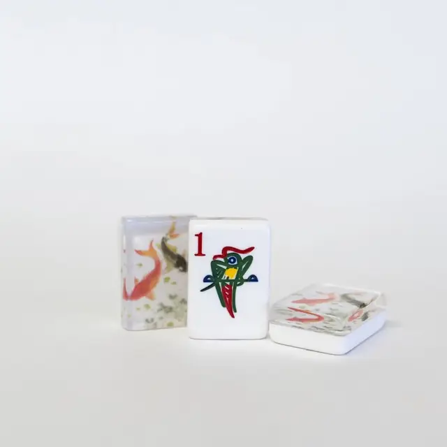 Mah Jongg Maven Slightly Taller Koi Fish Mahjong Tiles