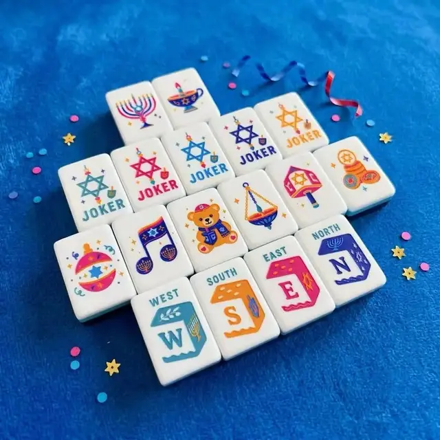 Mahj Days Festival Hanukkah Mahjong Tiles