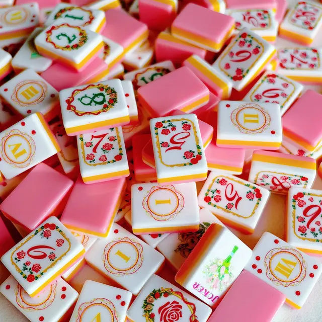 Mahj Days Floral Garden Cottagecore Mahjong Tiles