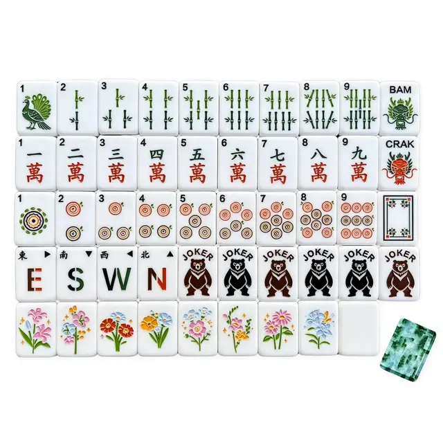 Mahj Days Wildwood Misty Forest Mahjong Set