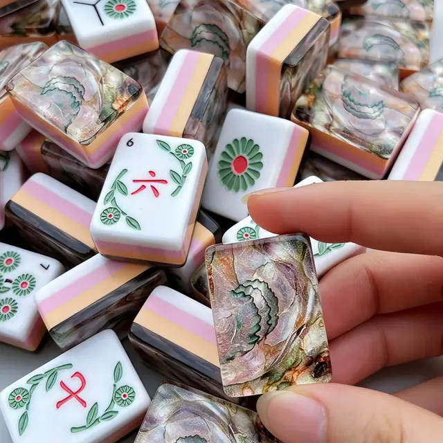 Ora Mahj Pearl Bloom American Mahjong Set