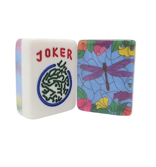Where the Wind Blows Dragonfly American Mah Jongg Tiles