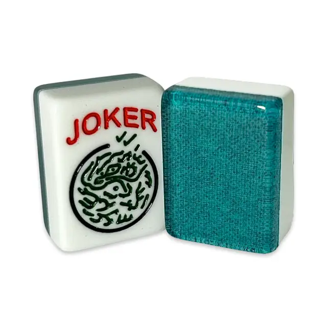 Where the Wind Blows FULL CUSTOM Aquamarine American Mah Jongg Tiles