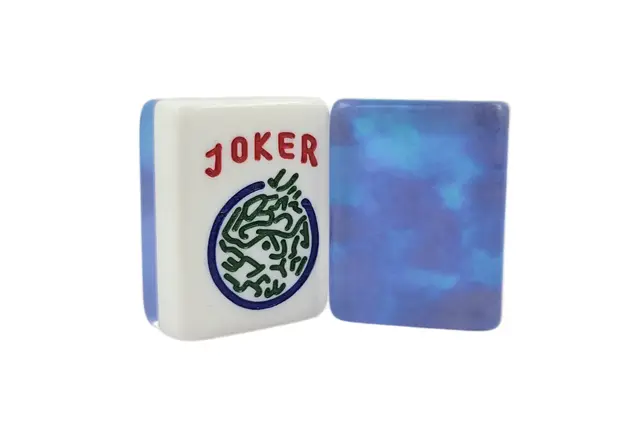 Where the Wind Blows FULL CUSTOM Blue Mystique American Mah Jongg Tiles