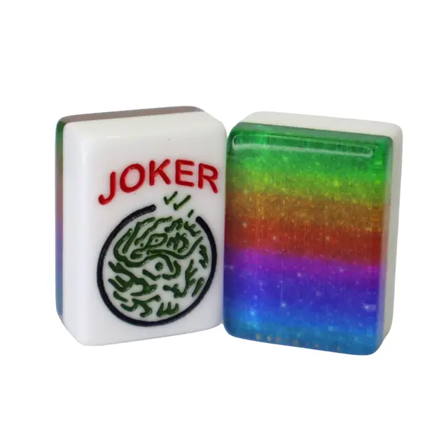 Where the Wind Blows FULL CUSTOM Multicolor Ombre American Mah Jongg Tiles