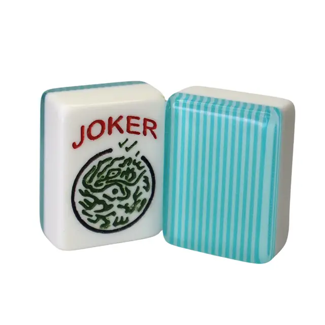 Where the Wind Blows FULL CUSTOM Turquoise Stripe American Mah Jongg Tiles